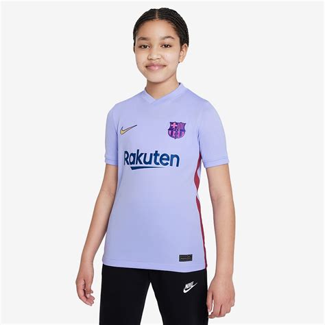 Nike FC Barcelona 21/22 Away Stadium SS Jersey 